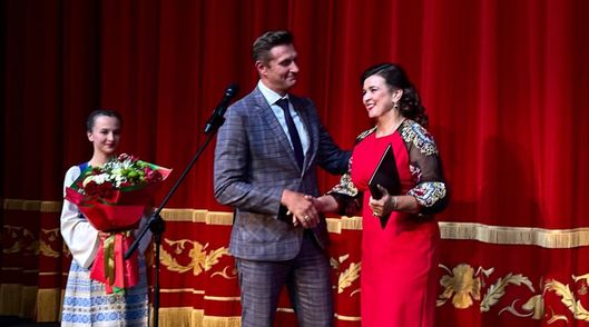 Вручение приветственного адреса Президента